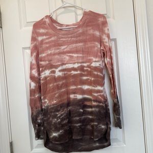 Te Verde, Tie dye Fade, Long Sleeve Shirt